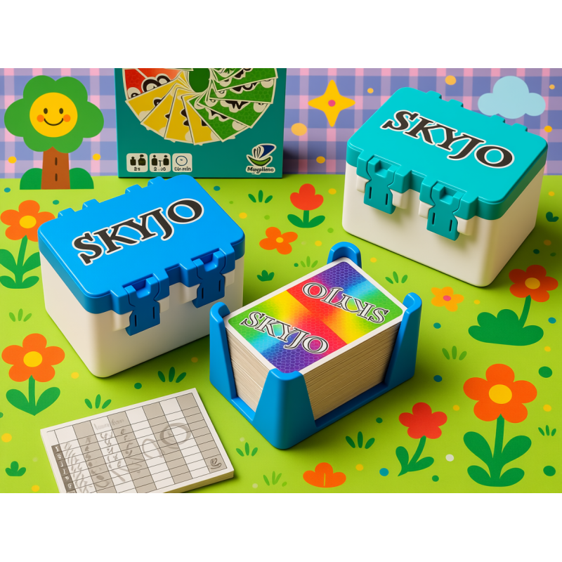 Boîte de rangement transport pour Skyjo
