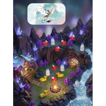 Jetons 3D premium pour Wyrmspan – Ressources Deluxe imprimées en 3D