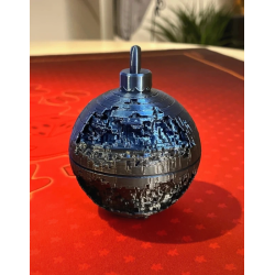 Boule de Noël Star Wars - Étoile de la Mort Imprimée en 3D