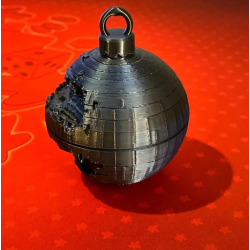 Boule de Noël Star Wars - Étoile de la Mort Imprimée en 3D