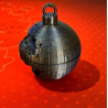 Star Wars Death Star Christmas Ornament - 3D Printed Holiday Decoration