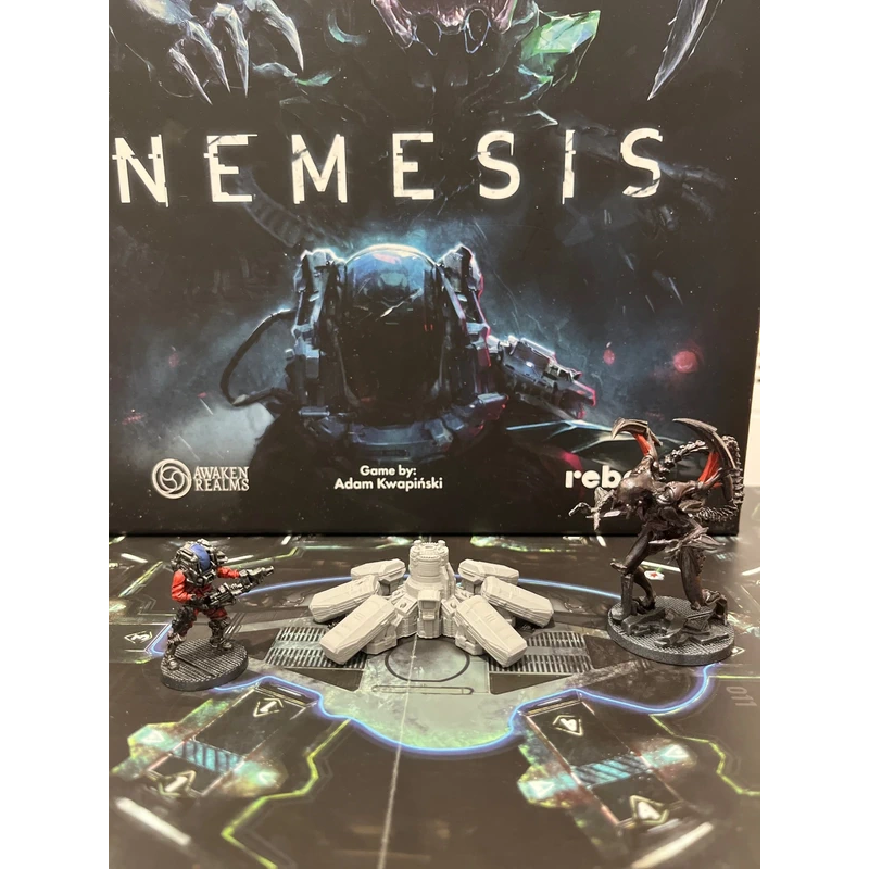 Decoração 3D Hibernatorium Nemesis - Dê Vida ao Seu Jogo