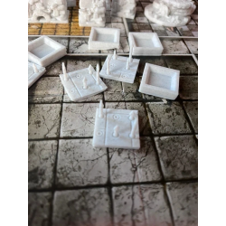 3D Terrain Set for HeroQuest - Spiral Stairs & Ruined Walls