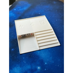 SETI: Set di 2 Vassoi per Giocatori per Giochi da Tavolo Organizzati