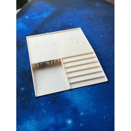 SETI: Set di 2 Vassoi per Giocatori per Giochi da Tavolo Organizzati