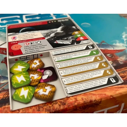 SETI: Set di 2 Vassoi per Giocatori per Giochi da Tavolo Organizzati