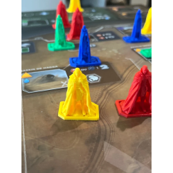 Dune Imperium: Set mit 12 Agentenfiguren - Anpassbare Farben