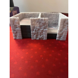 Sabot de Pioche et Défausse – Style Château Médiéval pour Clank! & Jeux de Cartes