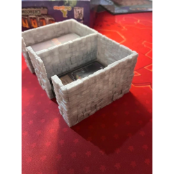Medieval Castle Style Draw & Discard Tray for Clank! & Card Games