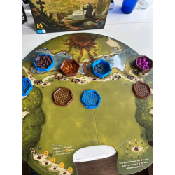 5 Clipbare Token-Schalen mit Deckeln – Zubehör für Brettspiele