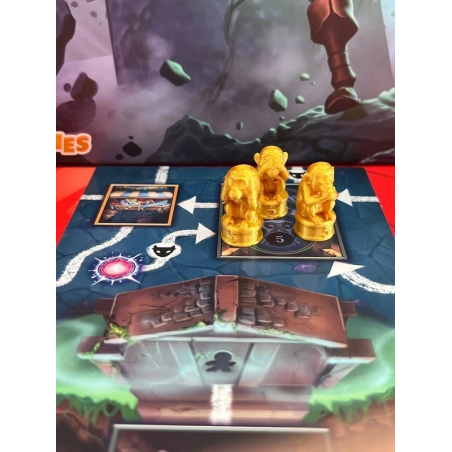 Set di 3 Idoli Scimmia – Clank! & Clank! Catacombe