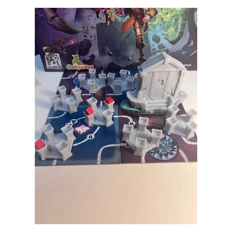 Locais Sagrados 3D para Clank! Catacumbas – Decoração Imersiva Impressa