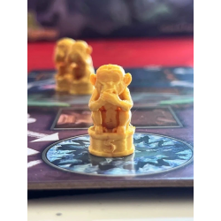 Set of 3 Monkey Idols – Clank! & Clank! Catacombs