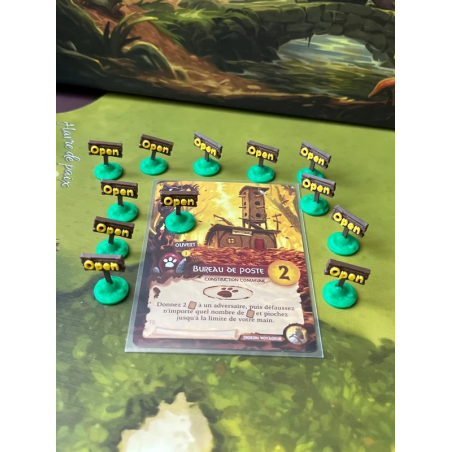 Everdell 12 Open Tokens - Game Accessories for Everdell