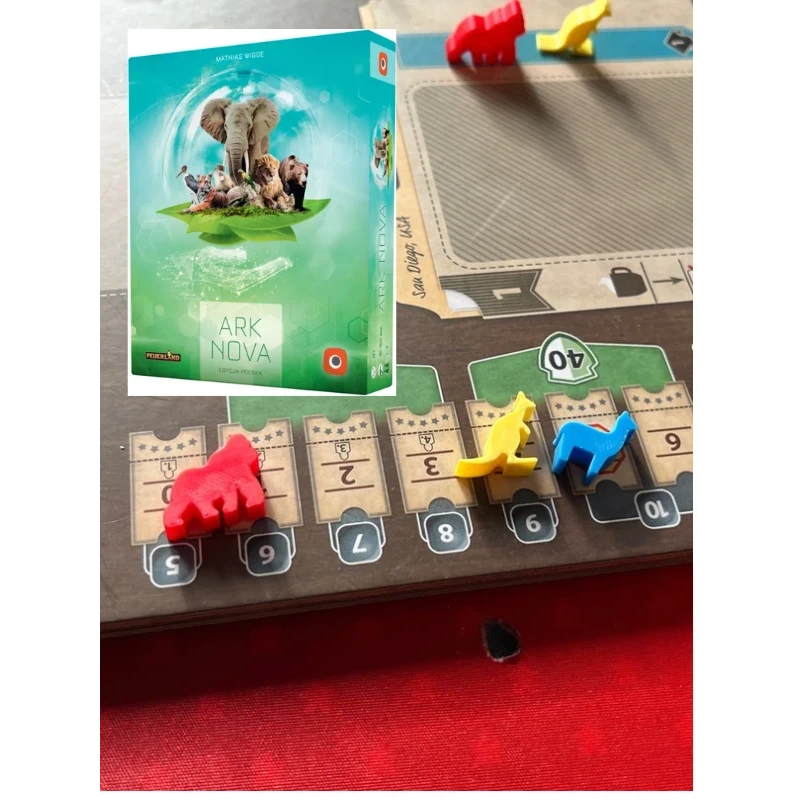 Ark Nova Upgrade Meeple Set - Enhance Your Game Experience