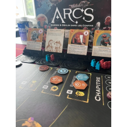 4 Suportes de Cartas para ARCS - Aprimore Seu Conforto de Jogo