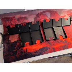 3D Marktkartenhalter - Kompatibel mit Clank! und Deckbuilding-Spielen