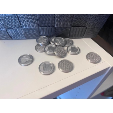 40 pièces dragon double faces pour Wyrmspan