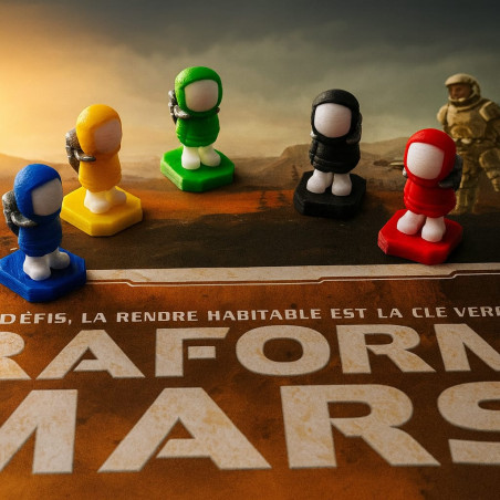 Deluxe Score Marker for Terraforming Mars - 3D Tokens