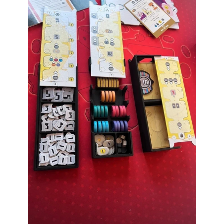 Insert Organizador para o Jogo Zenith + Expansão Agente Secreto - Impressão 3D