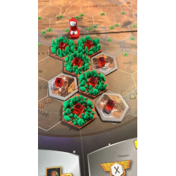 Terraforming Mars: 16 Ladrilhos de Floresta 3D para uma Experiência de Jogo Imersiva