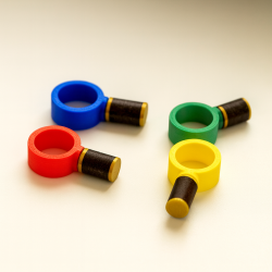 Jetons loupes et livres 3D pour les ruines perdues de Narak - Lost ruins of Arnak