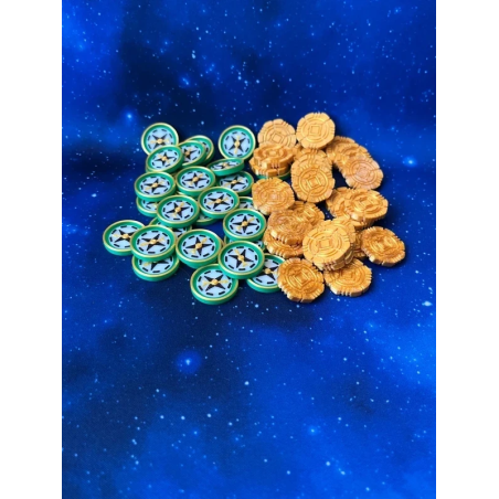 Premium 3D Tokens voor Lost Ruins of Arnak - Verbeter je Spel