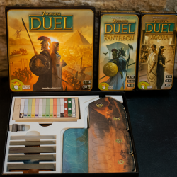 Seven Wonders Duel Ablageeinsatz - Perfekte Organisation für Ihr Spiel