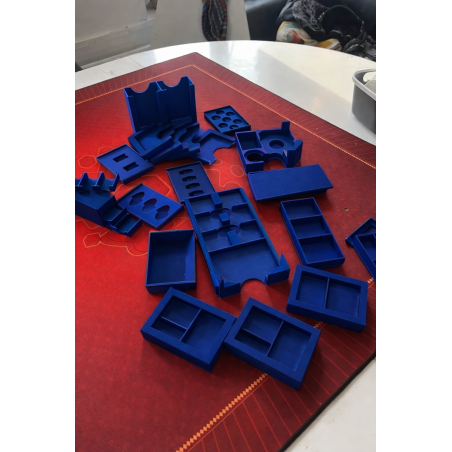 SETI Game Storage Insert for Board Game & Space Agency Expansion