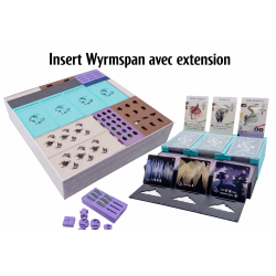 Insert Wyrmspan compatible avec l'extension académie des dragons