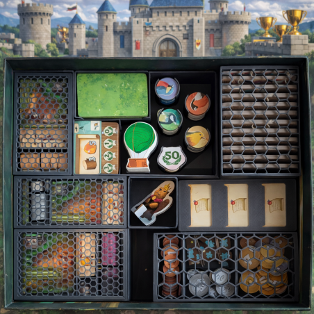 Insert de Organización para Kingdom Crossing - Optimiza Tu Juego