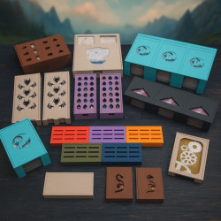 Wyrmspan Insert for Dragon Academy Expansion | Game Organizer